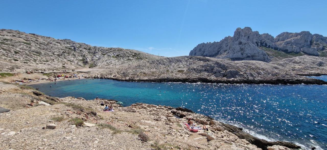 Pointe Rouge A 2Mn De La Plage - Avec Petite Vue Mer 马赛 外观 照片