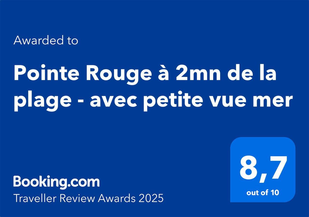 Pointe Rouge A 2Mn De La Plage - Avec Petite Vue Mer 马赛 外观 照片